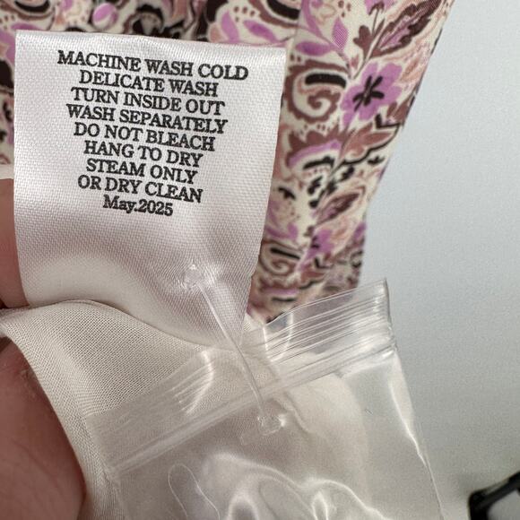 Z SUPPLY x EVEREVE NWT Angel Eyes Toile Floral Print Midi Dress // XS - Picture 10 of 16